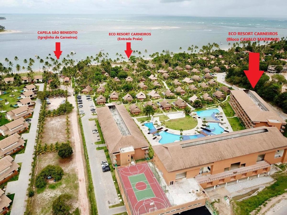 Praia Dos Carneiros Flat 120-Cm Eco Resort - Ao Lado Da Igrejinha Tamandaré Exterior foto